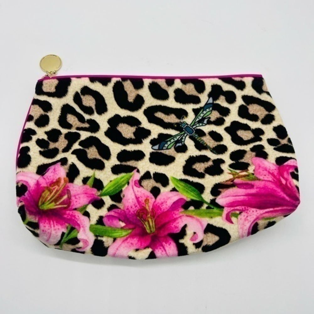 Estée Lauder BEAUTIFUL velvet colorful clutch/ cosmetic bag